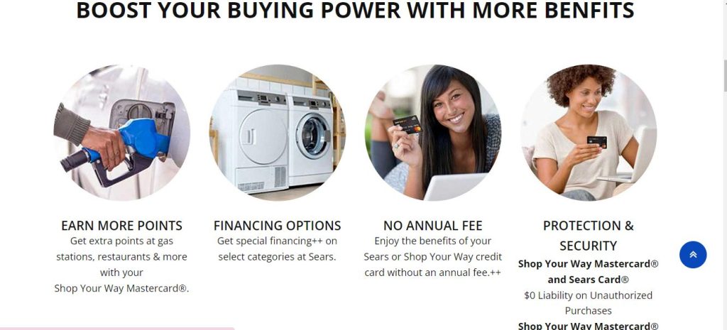 benefits of Sears credit card 