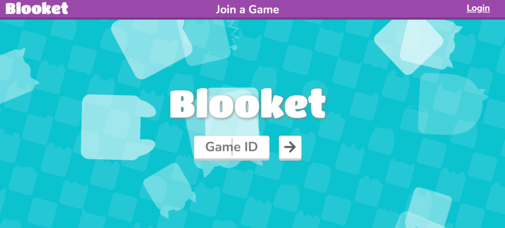 blooket game login page